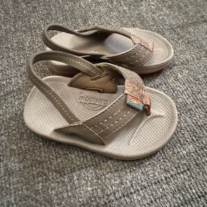 Rainbow Kids Sandals - Tan and Brown